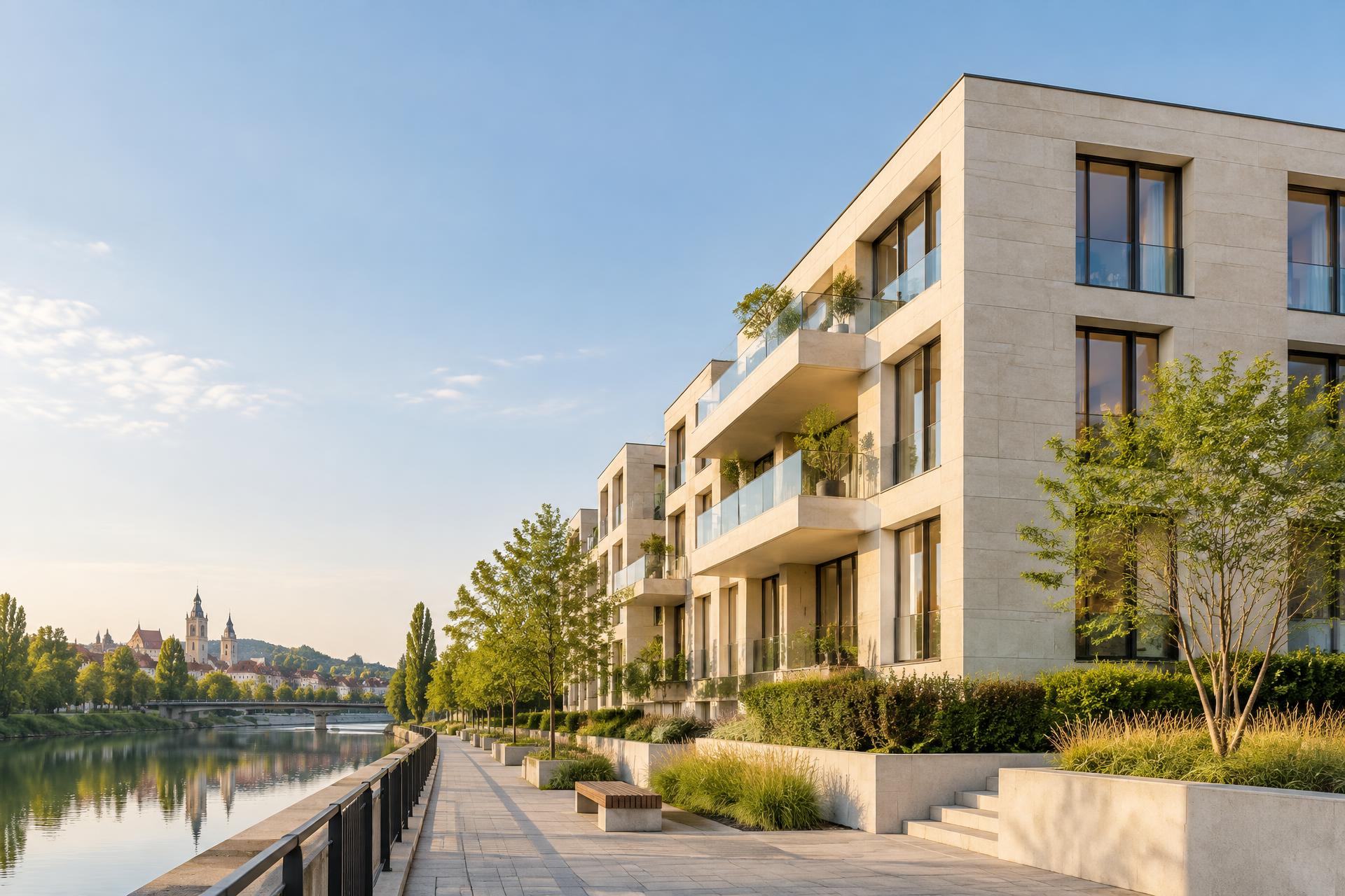 Moderne Wohnimmobilie am Wasser